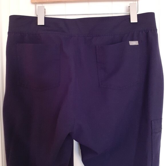 Figs Women's Zamora Jogger Scrub Pants in Purple Shadow Size XLP Petite - Picture 6 of 9